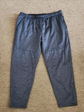 Men's Lightweight Heather Gray Jogger Pants Size XXL